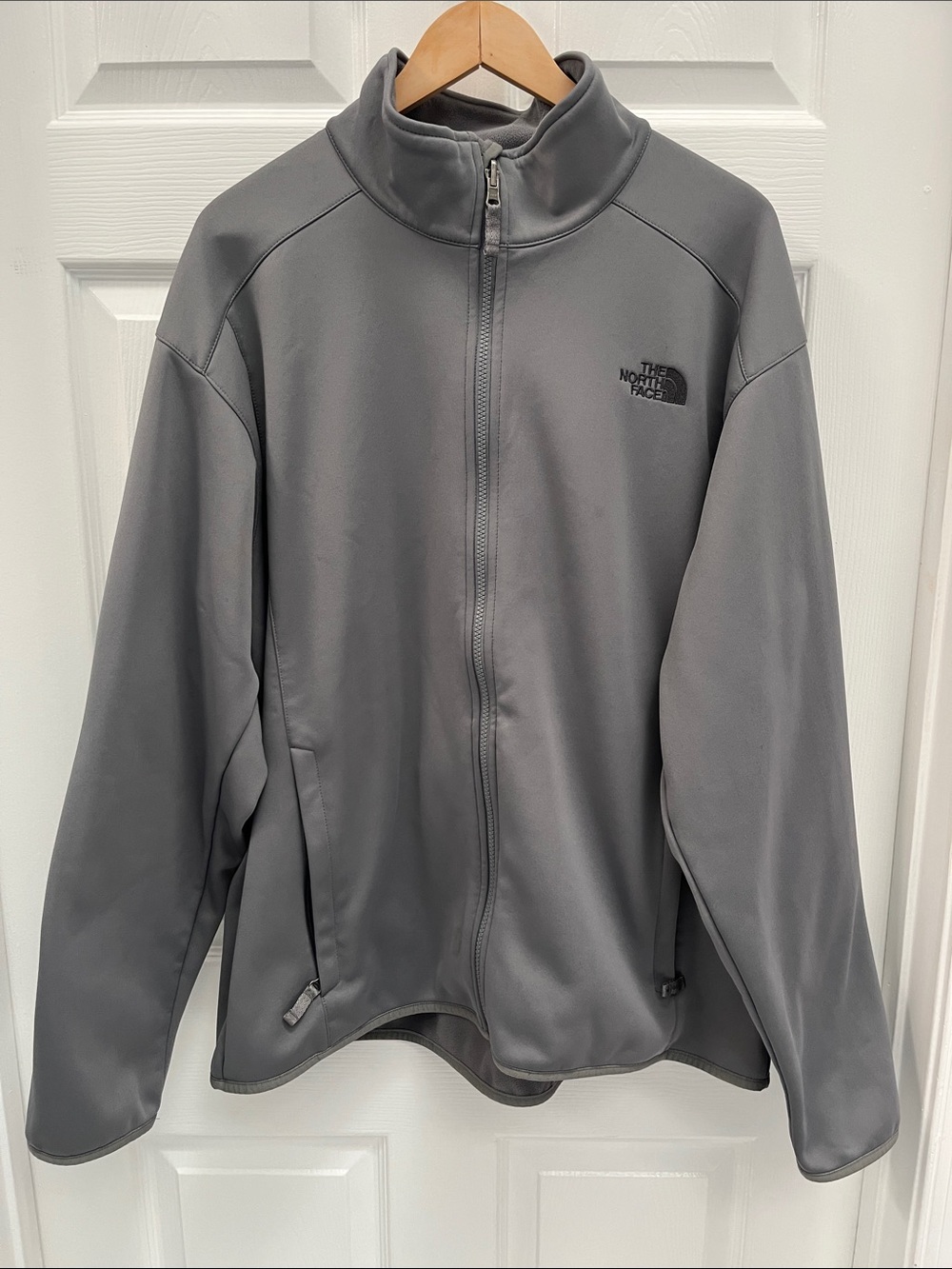 The North Face Men's Gray Lightweight Zip-Up Jacket